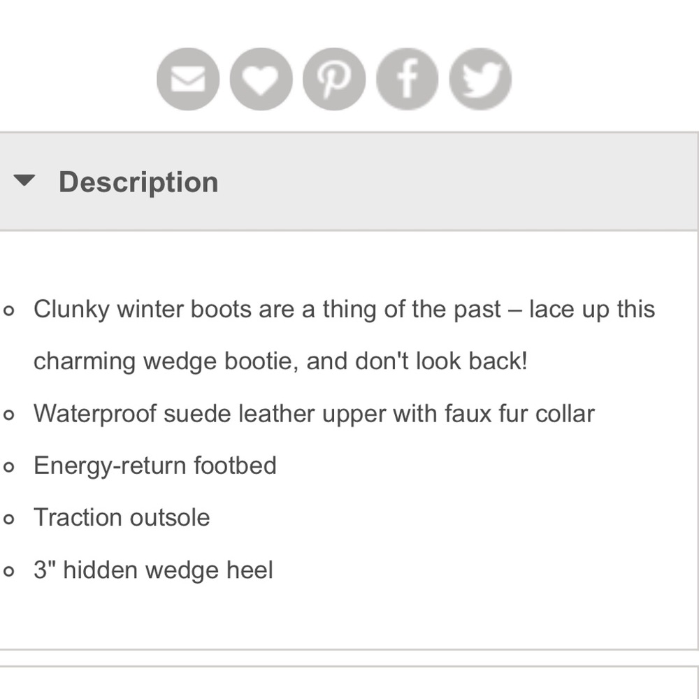 Evolve Easy Spirit Everett Wedge ankle Boot Bootie - Picture 7 of 16